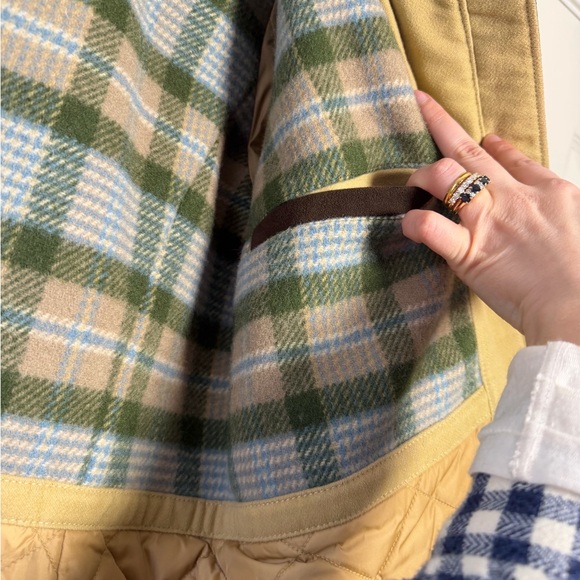 LL Bean Vintage Insulated Quilted Chore Jacket - Picture 10 of 16